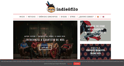 Desktop Screenshot of indieofilo.com